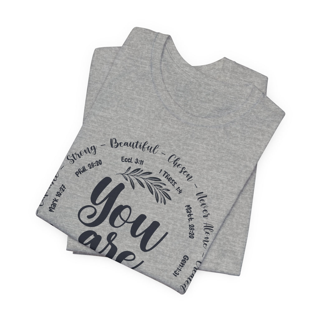 You Are Inspirational Tee — Positive Affirmation Graphic T‑Shirt