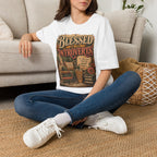 Blessed Are the Introverts T-Shirt — Cozy Vintage Introvert Tee