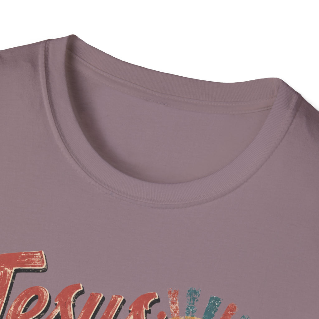 Jesus Can Fix My Mess T-Shirt — Retro Cassette Christian Tee