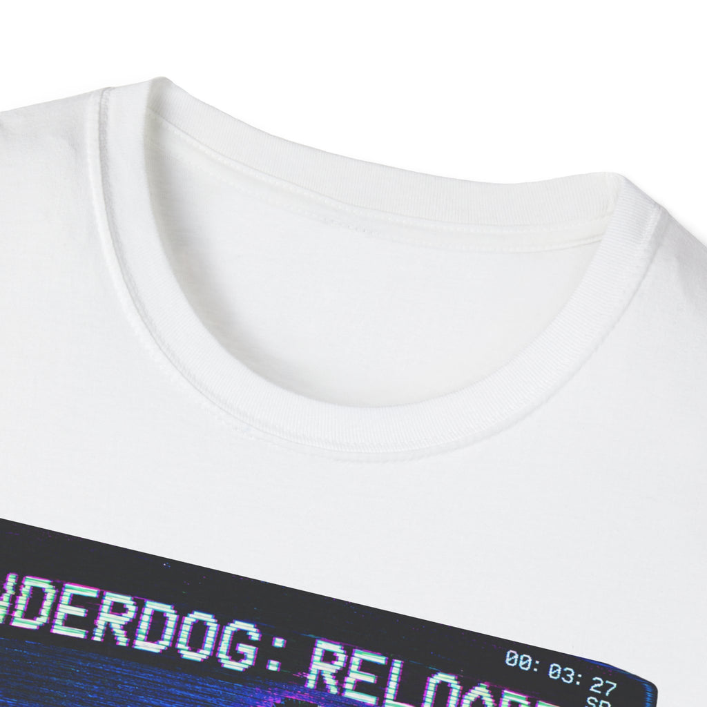 David vs Goliath Retro T-Shirt — "Underdog: Reloaded" Neon Graphic Tee