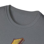 Vintage Lightning Bolt T-Shirt — Retro Distressed Yellow Bolt Tee