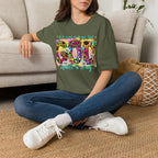 Floral 'God Made a Way' Christian Graphic T-Shirt