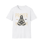 Prayer Warrior T-Shirt — Meditative Jesus Graphic Tee