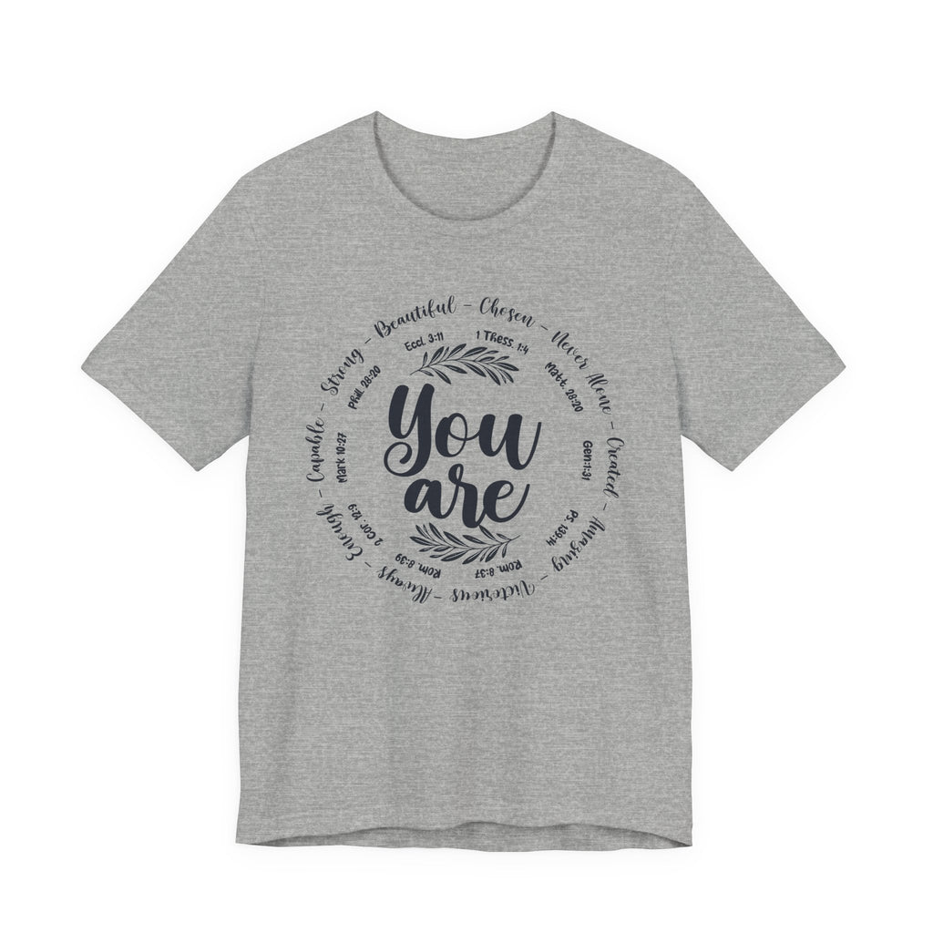 You Are Inspirational Tee — Positive Affirmation Graphic T‑Shirt