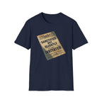 T‑Shirt — 'Sanctified But Slightly Irritated' Vintage Poster Graphic