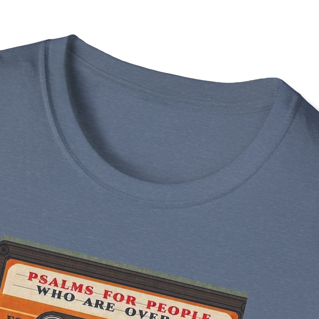 Retro Cassette T-Shirt — "Mixtapes for People Who Are Over It" Vintage Music Tee