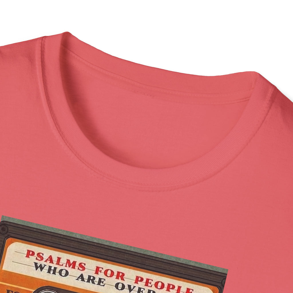 Retro Cassette T-Shirt — "Mixtapes for People Who Are Over It" Vintage Music Tee