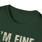 Blessed Face T-Shirt — "I'm Fine. This Is My Blessed Face." Graphic Tee