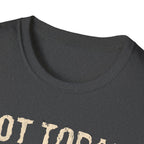 Not Today Satan I’m Busy T‑Shirt — Funny Christian Faith Graphic Tee