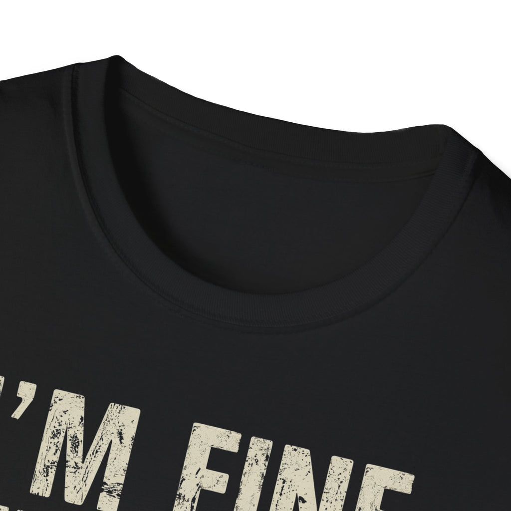 Blessed Face T-Shirt — "I'm Fine. This Is My Blessed Face." Graphic Tee