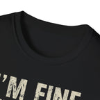 Blessed Face T-Shirt — "I'm Fine. This Is My Blessed Face." Graphic Tee