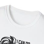 Philippians 4:13 Lion T-Shirt – "I Can Do All Things Through Christ" Christian Tee