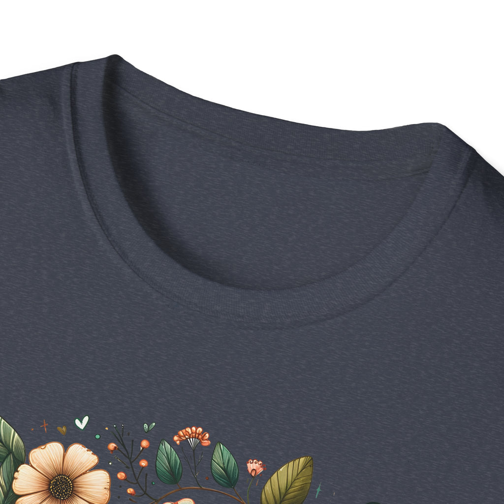 Inspirational T-Shirt — "God Is Still Writing Your Story" Floral Faith Tee