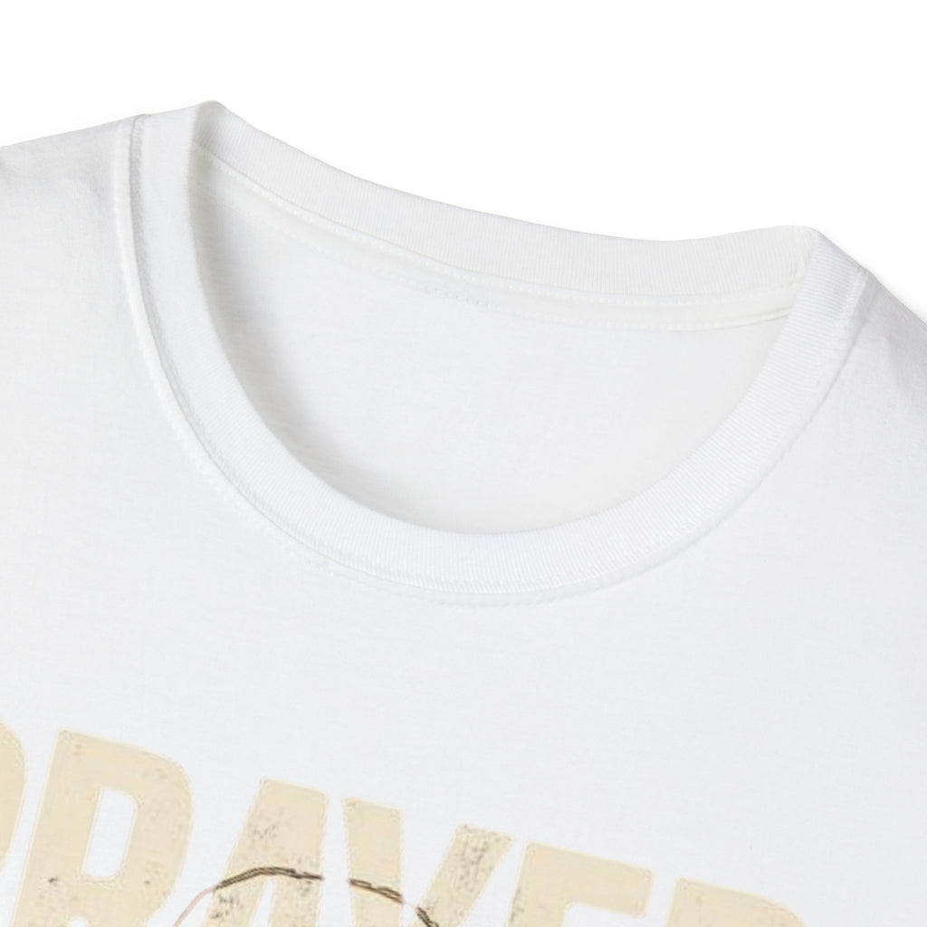 Prayer Warrior T-Shirt — Meditative Jesus Graphic Tee