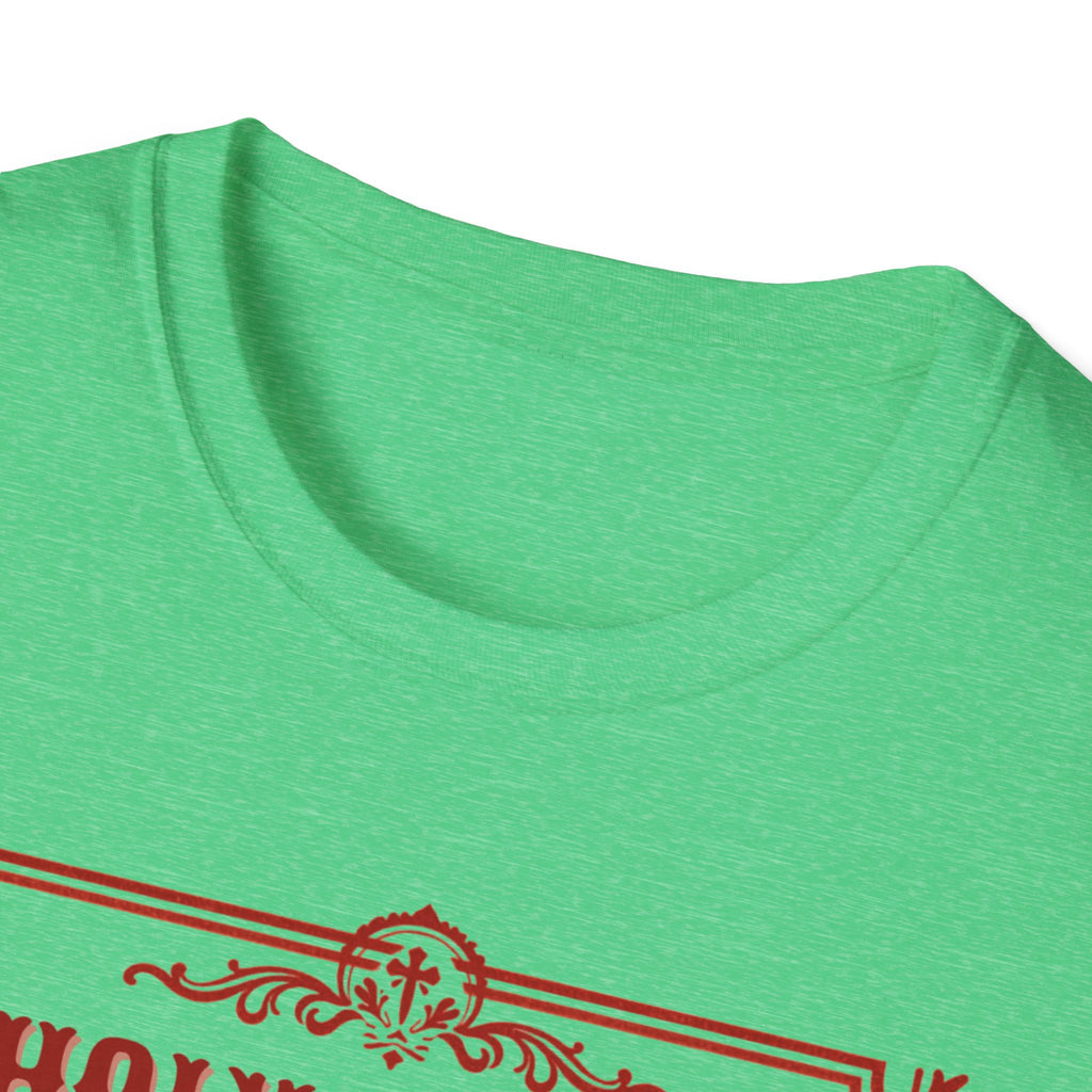 Holy Water & Ibuprofen T-Shirt — Funny Gen X Survival Tee