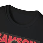 Samson Strength T-Shirt – "Strength Issues Detected" Retro Gym Tee