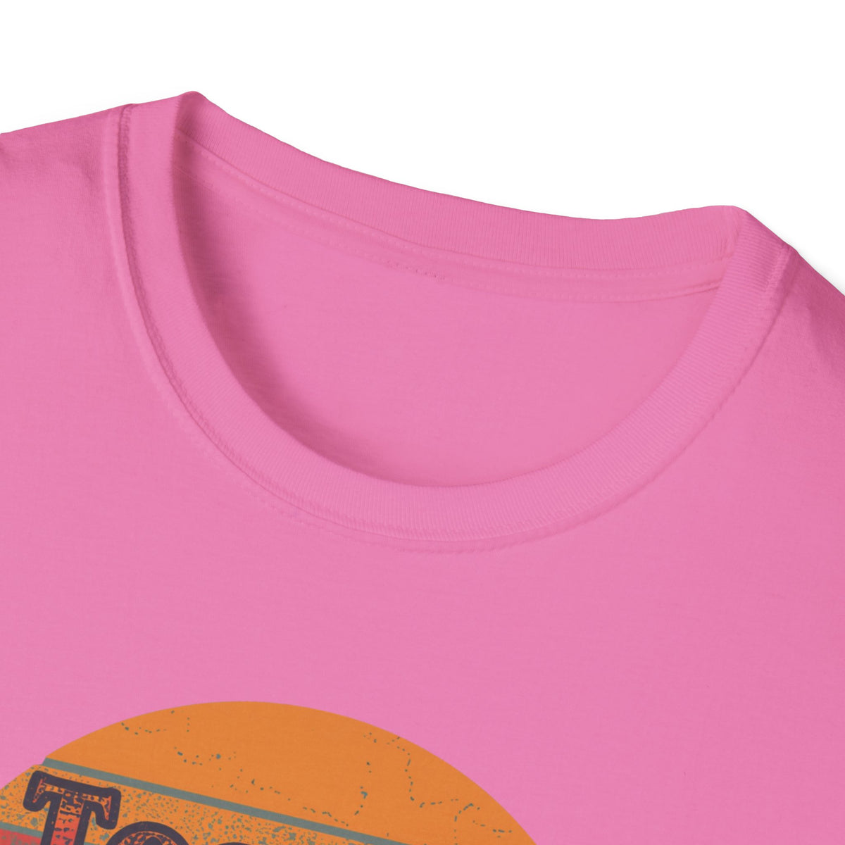 Too Blessed To Argue T-Shirt — Retro Sunset Faith Graphic Tee