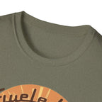 Fueled by Grace & Caffeine Van T-Shirt — Retro Coffee Roadtrip Tee