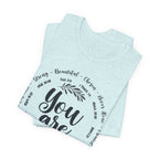 You Are Inspirational Tee — Positive Affirmation Graphic T‑Shirt