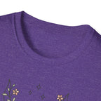Floral deer skull T-Shirt