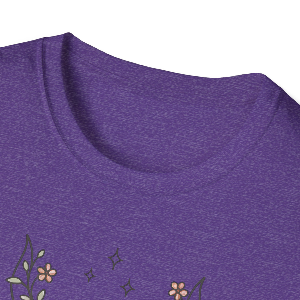 Floral deer skull T-Shirt