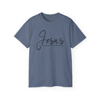 Jesus Script Tee — "Jesus: The Way The Truth The Life" Christian Faith T-Shirt