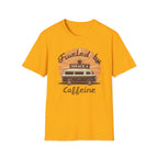 Fueled by Grace & Caffeine Van T-Shirt — Retro Coffee Roadtrip Tee