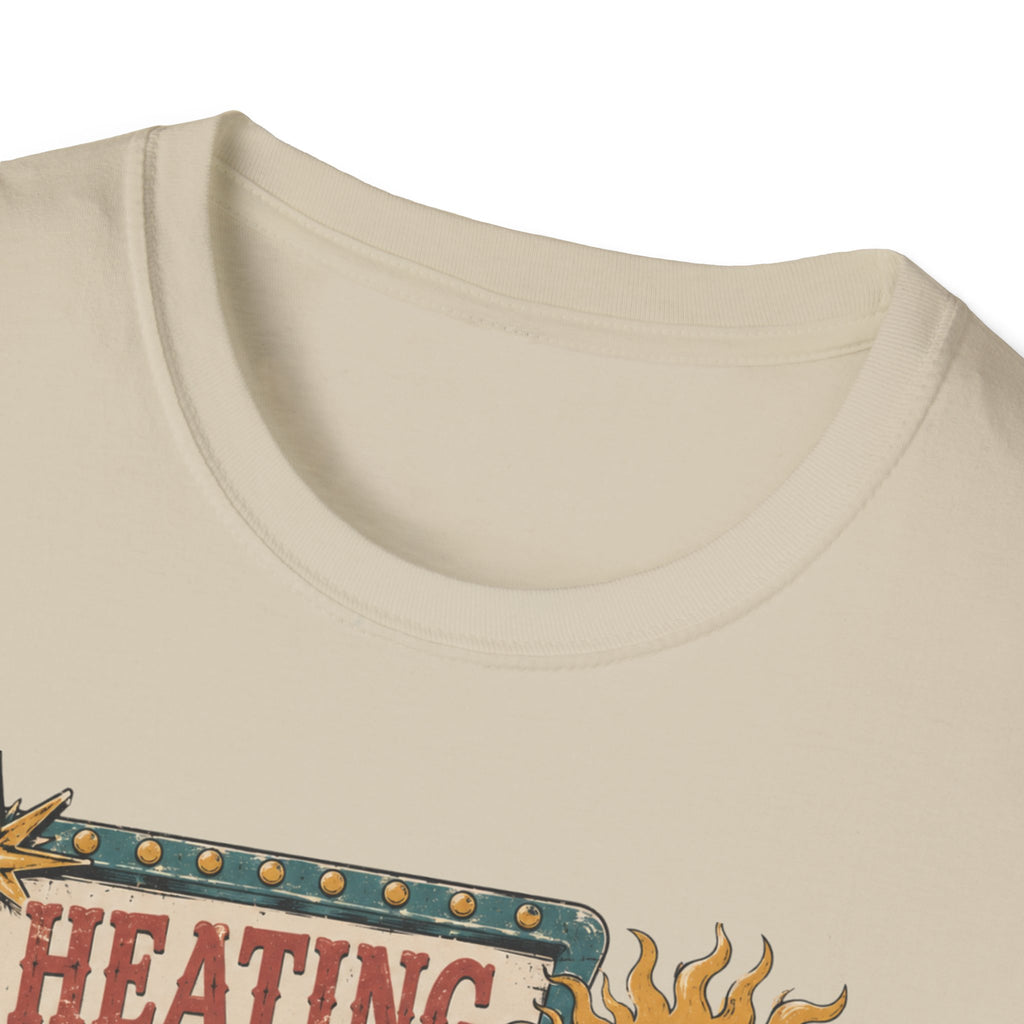 Heating & Cooling System T-Shirt — Retro HVAC Vacation Vibes Tee