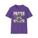 Prayer Warrior T-Shirt — Meditative Jesus Graphic Tee