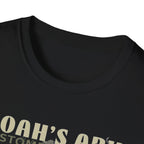 Noah's Ark Graphic T‑Shirt — Vintage Ark Illustration with Animals