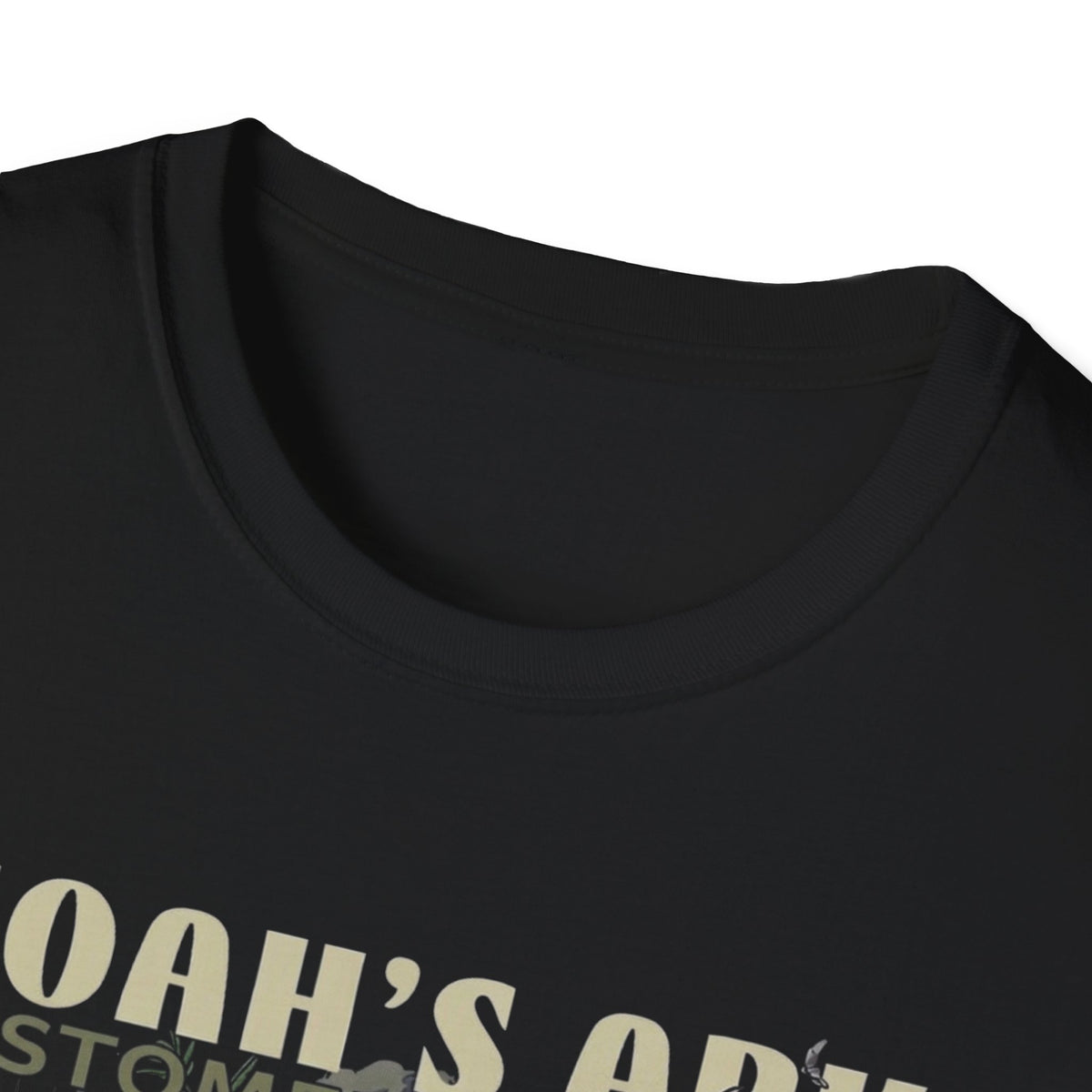 Noah's Ark Graphic T‑Shirt — Vintage Ark Illustration with Animals