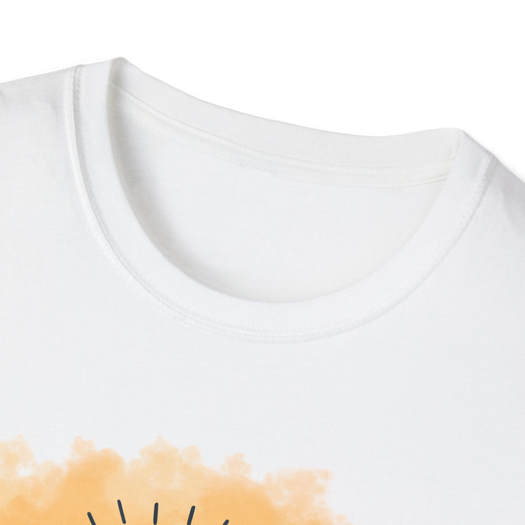 Be The Light Graphic T-Shirt — Floral Lightbulb Inspirational Tee