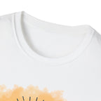 Be The Light Graphic T-Shirt — Floral Lightbulb Inspirational Tee