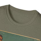 Desert Motel Graphic T‑Shirt — Vintage Roadside Jesus Art Tee