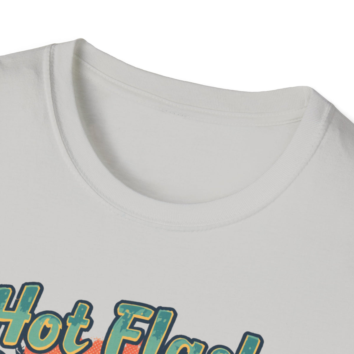 Hot Flash Summer Tour Retro Beach T-Shirt — Funny Menopause Graphic Tee