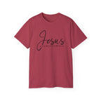 Jesus Script Tee — "Jesus: The Way The Truth The Life" Christian Faith T-Shirt