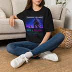David vs Goliath Retro T-Shirt — "Underdog: Reloaded" Neon Graphic Tee