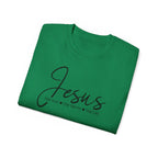 Jesus Script Tee — "Jesus: The Way The Truth The Life" Christian Faith T-Shirt