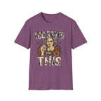 Too Saved For This T-Shirt — Vintage Tattoo Woman Graphic Tee