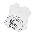 You Are Inspirational Tee — Positive Affirmation Graphic T‑Shirt