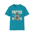 Prayer Warrior T-Shirt — Meditative Jesus Graphic Tee