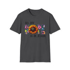 Faith T-Shirt — “All My Hope Is In Jesus” Sunflower Floral Design