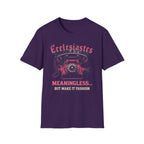 Ecclesiastes Retro Phone T-Shirt — "Meaningless... But Make It Fashion" Graphic Tee