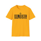 Faith Confidence T-Shirt — "God. Fidence" Christian Inspirational Tee