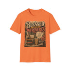 Blessed Are the Introverts T-Shirt — Cozy Vintage Introvert Tee