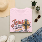 Jesus Is The Only One Who Can Fix My Mess T-Shirt — Christian Vintage Cassette Graphic Tee