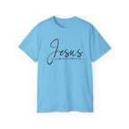Jesus Script Tee — "Jesus: The Way The Truth The Life" Christian Faith T-Shirt