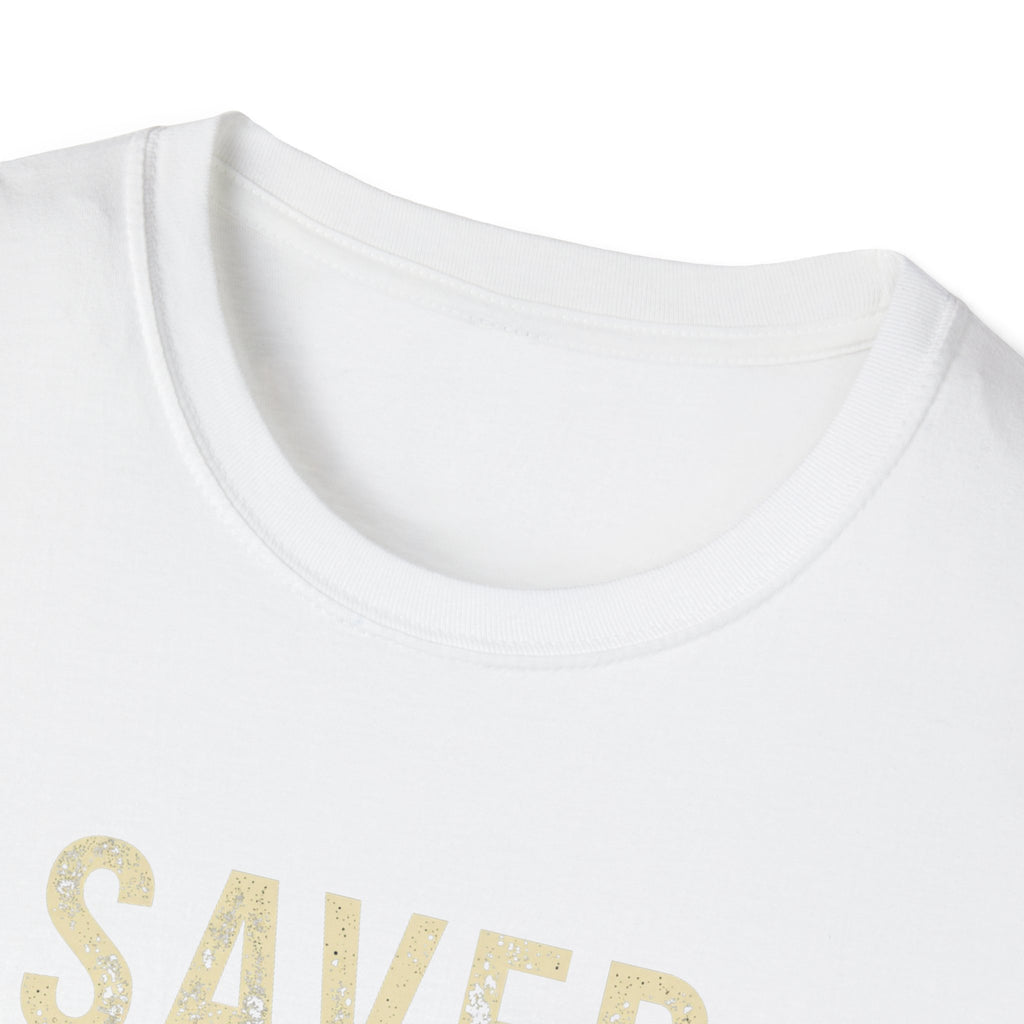 Saved & Salty T‑Shirt — Christian Beachy Faith Graphic Tee