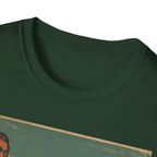 Desert Motel Graphic T‑Shirt — Vintage Roadside Jesus Art Tee