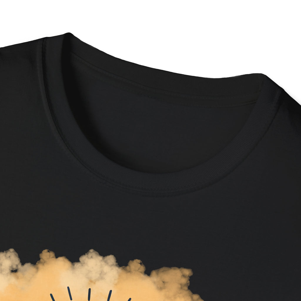 Be The Light Graphic T-Shirt — Floral Lightbulb Inspirational Tee
